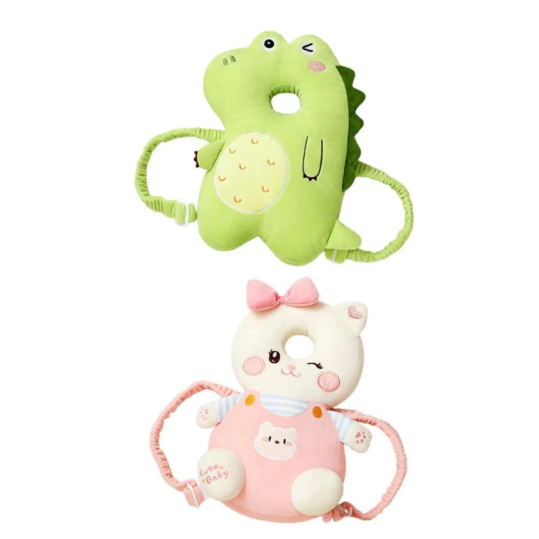 Baby Head Protector Backpack, Soft Portable Animal Shape Cushion for Infant Crawling and Kids