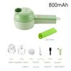 Portable Electric Vegetable Chopper – Rechargeable Cordless Food Processor for Meat, Garlic, Onion & Peppers