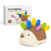 Sensory Educational Toy Hedgehog – Montessori Baby Toy for Hand-Eye Coordination, Fine Motor Training, and Concentration Development for Children