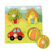 Montessori Wooden Educational Toy Set for Kids Ages 3-12 — Alphabet Puzzles, Xylophone & Building Blocks