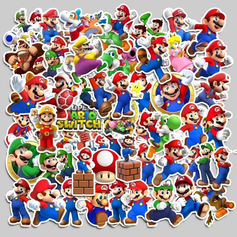 Super Mario Toy Backpack – Plush Kids Backpack, Cartoon School Bag for Boys & Girls, Anime Toys & Gifts Mochila - Kidzy Market