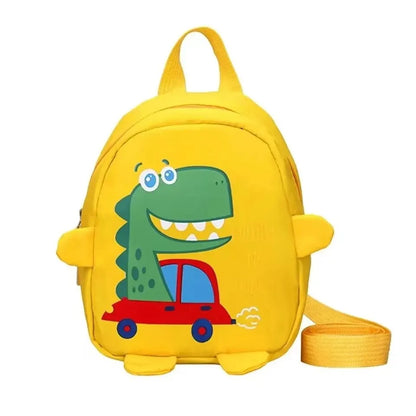 Children’s Cute Cartoon Dinosaur School Bag - Anti-Lost Toddler Backpack for Kindergarten - Kidzy Market