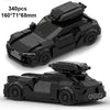 MOC Speed Racing Car Building Blocks Set — Small Studded Sports Car Garage Toy