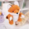 Stuffed Plush Hand and Finger Puppets, Duck Lamb Cow Dog Horse Educational Toy for Kids