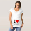 Baby Loading Pls Wait Pregnant Women T-shirt Funny Pregnancy Shirts for Moms Cute Pattern Maternity Shirt Short Sleeve Tops