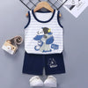 Summer Baby Clothes Set – Casual Baby Boy Clothing Set with T-shirt & Shorts – Kids Unisex Short Sleeve Sports Outfit – Infant Baby Girl Clothes