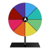 Prize Wheel Dry Erase Spinner - Heavy Duty Editable Spin Wheel, Color Roulette Wheel for Prizes, Tabletop Game