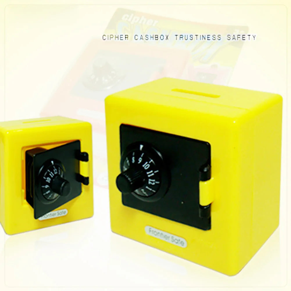 Coin Saving Money Box with Code Lock Large Capacity Piggy Bank for Boys and Girls