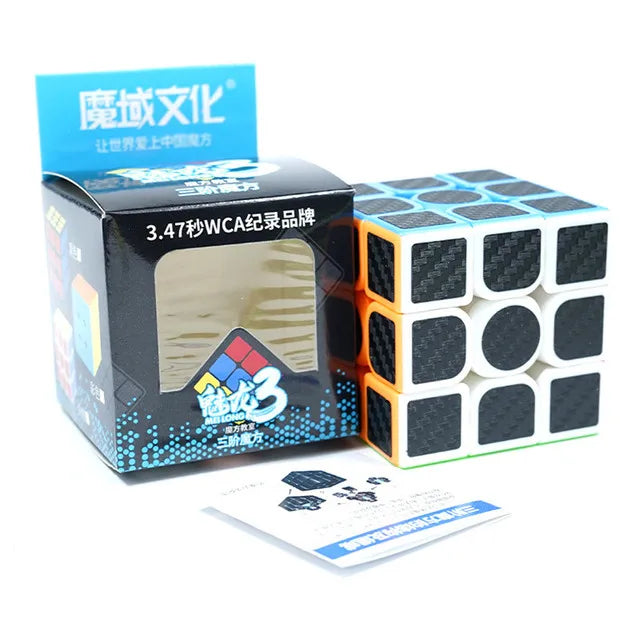 [ECube] Moyu Cubing Classroom Meilong 3/3C 3x3 Magic Stickerless, 3 Layers Speed Magic Cube, Professional Puzzle Toy for Children