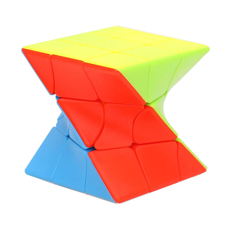 Colorful Twisted Puzzle Speed Magic Cube, Professional Intelligence Development, Educational Toy Cube for Children