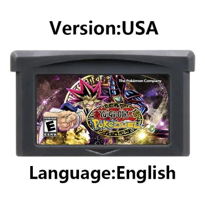 GBA Game Cartridge (32-bit, Pokemon Series, Odyssey Cloud White, FireRed & Silver Rival Rom Hack)
