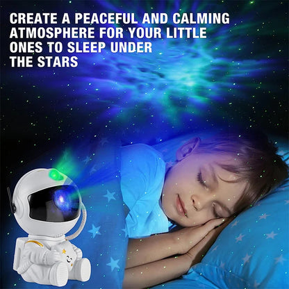 Astronaut Galaxy Star Projector Night Light with Nebula & Remote Control for Kids