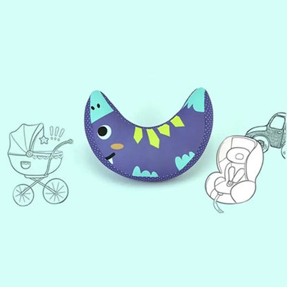Safety Neck Pillow for Kids, Car Seat Belt Shoulder Guard, Child Head Protection Sleep Cushion