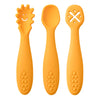 3PCS Cute Baby Learning Spoons Utensils Set – Newborn Feeding Spoon Set for Toddlers