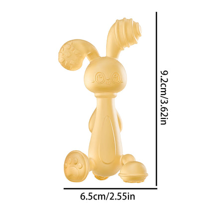 Baby Liquid Silicone Rabbit Gum Teething Stick - Baby Grinding Tool to Soothe and Bite