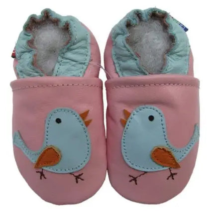 Carozoo Baby Shoes – Leather Children Slippers, Prewalker First Walking Shoes for Newborn Boys & Girls