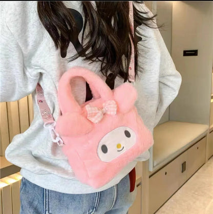 Cartoon Melody Cute SpongeBob SquarePants & Yugui Dog Plush Backpack for Kids - Adorable Kids Backpack - Kidzy Market