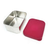 1000ml (33.8oz) BPA-Free Snack Food Container for Kids - Stainless Steel Bento Box with Silicone Lid, School Lunch Box