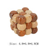 Wooden Lu Ban Brain Teaser 3D Puzzle – Educational Logic Game for Kids & Adults