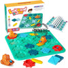 Pig Board Game, Little Red Riding Hood Smart Hide & Seek, Board Game with Solution, Skill-Building Puzzle Toy for Children Gift