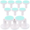 12 PCS Spare Grinding Head Accessories for Electric Baby Nail Polisher – File Pad Tools, Sanding Plastic Infant Pads & Scissors