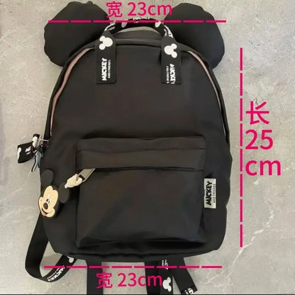 Disney Cartoon Mickey Mouse Kids Backpack – Mini Schoolbag, Cute Shoulder Bag for Girls & Boys, 26x19x11 cm - Kidzy Market