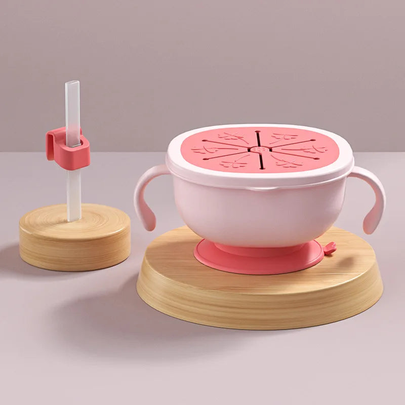 Modabebe 2PCS Baby Sucker Bowl Set – Waterproof Suction Snack Bowl, Kids Tableware, Children’s Dishes, Kitchenware