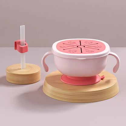 Modabebe 2PCS Baby Sucker Bowl Set – Waterproof Suction Snack Bowl, Kids Tableware, Children’s Dishes, Kitchenware