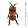 Plush Insect Hand Puppets for Kids, Caterpillar Ladybug Storytelling Finger Toys