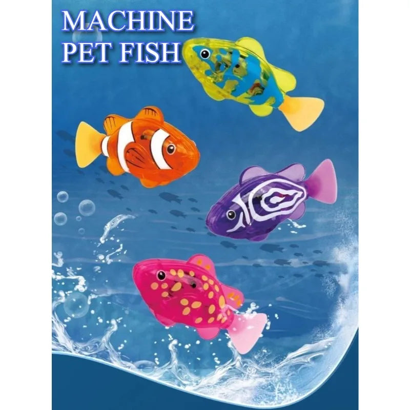 Electronic Light-Up Swimming Water Fish Toy – Interactive Pet for Kids