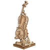 Violin 3D Wooden Puzzle Kit - DIY Scale Model, Mechanical Building Toy & Home Decor
