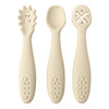 3PCS Cute Baby Learning Spoons Utensils Set – Newborn Feeding Spoon Set for Toddlers