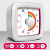 60-Minute Visual Countdown Timer — Silent Classroom & Home Timer for Kids and Adults