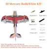 3D Mercury Fixed-Wing Aerobatic Magic Board RC Airplane DIY Kit