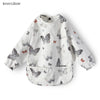 Waterproof Long-Sleeve Baby Bib with Pocket – Full-Cover Feeding Apron for Mess-Free Mealtime - Kidzy Market