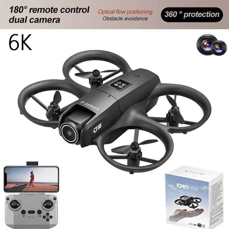 8K WIFI GPS RC Drone – Professional HD Aerial Photography with 180° Dual Camera