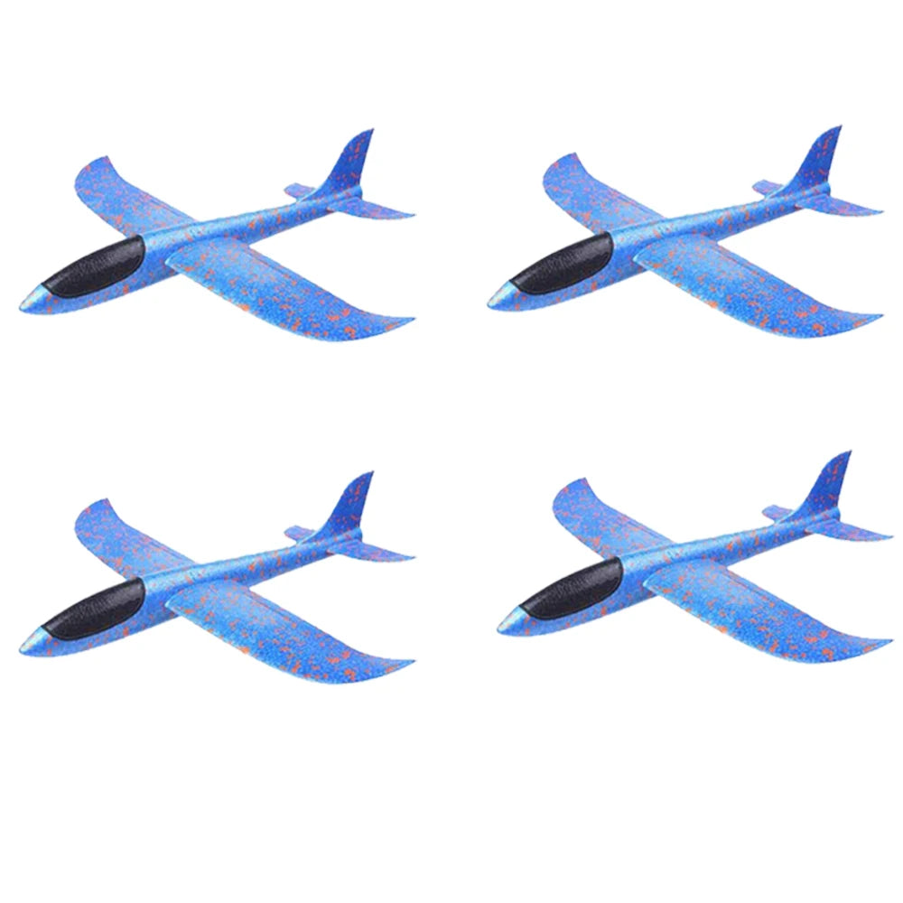 Large Foam Plane Glider 36 cm (14.17 in) and 48 cm (18.9 in) Hand Throw Airplane Outdoor Kids Toy Gift