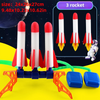 GSF Foam Rocket Launcher with Foldable Stand – Outdoor Jump & Launch Toy with Foam Rockets for Kids, Ages 3+