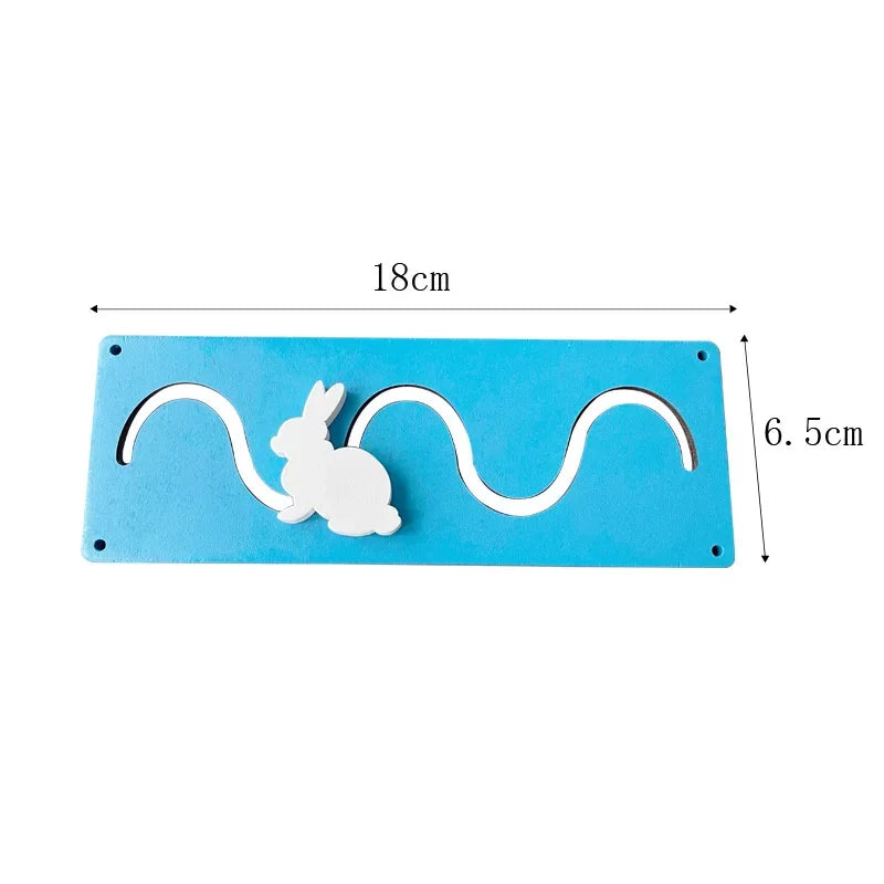 Montessori Busy Board DIY Accessories – Learning and Educational Components, Wooden Parts for Baby Activity Board Games
