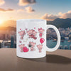 Cute Animal Ceramic Mug 11 oz (320 ml) — Kids Breakfast Cup with Panda, Lion & Koala Designs