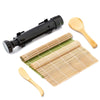 Sushi Maker Kit Bazooka Rice Mold With Bamboo Rolling Mat And Rice Paddle