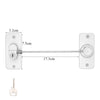 Password Baby Safety Door Window Lock Key for Children Kids Home Security Protection Cabinet Refrigerator Drawer Locks
