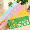 4PCS Kids Drawing Template Boards – Plastic Ruler Art and Craft Educational Toys for Children