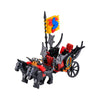 Medieval Building Blocks Playset - Viking Warriors Camp, Pirate Ship & Castle Wall (Compatible with Major Brick Brands)