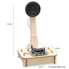 DIY Solar Robot Science Kit for Kids – Wooden STEM Electronics & Motor Toy, Ages 6-14