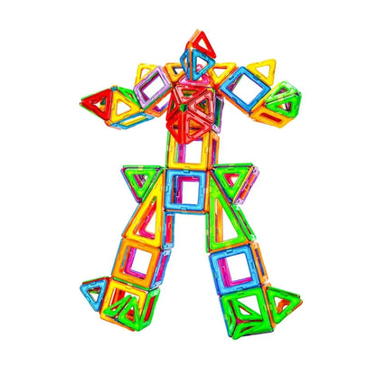 50PCS Magnetic Building Tiles Construction Set for Kids 3+