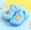 Summer Kids’ Sandals – Cartoon Design Hole Shoes, Soft Anti-Skid Slippers for Boys & Girls, Beach Baby Shoes