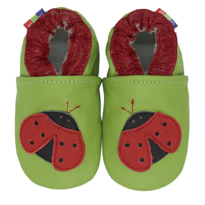 Soft Leather Baby Shoes – First Walkers for Boys & Girls, Skid-Proof Infant Slippers (0-6M to 7-8Y)