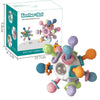 Rotating Silicone Rattle Ball Teether for 0–12 Months Baby — Grasping & Sensory Development Toy