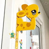 3D Cartoon Growth Chart Wall Stickers 65–185 cm (25.6–72.8 in) — Movable Kids Height Ruler with Magnetic Board & Marker